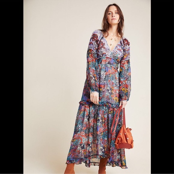 Maeve Dresses & Skirts - NWT Maeve by Anthropologie floral maxi dress